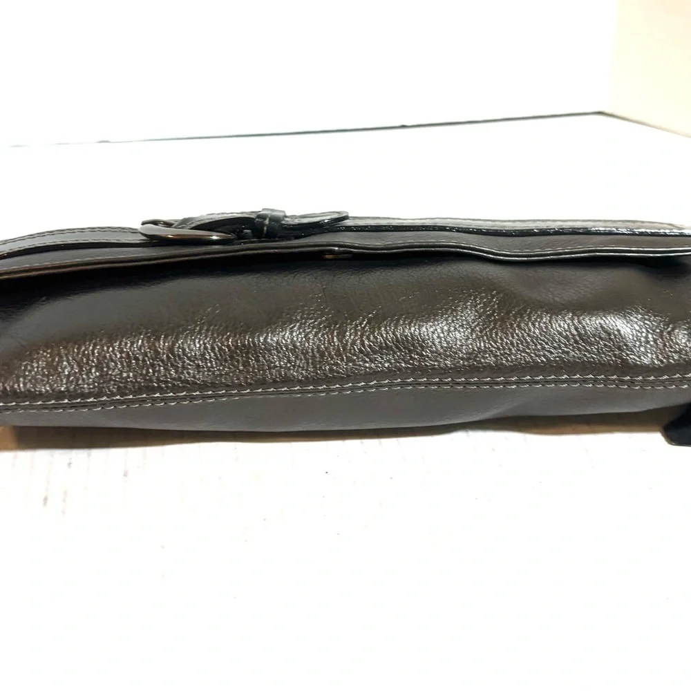 Nina bossi Elegant Black and Gray Clutch